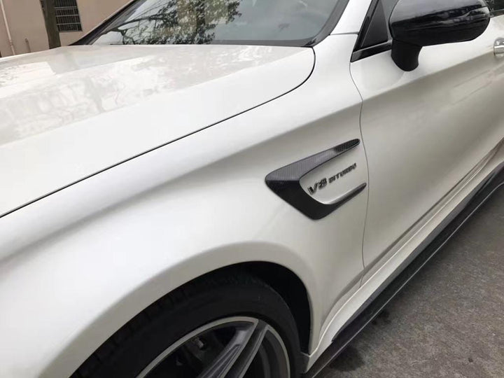Mercedes Front Fender Scoop Vent Trim upgrades