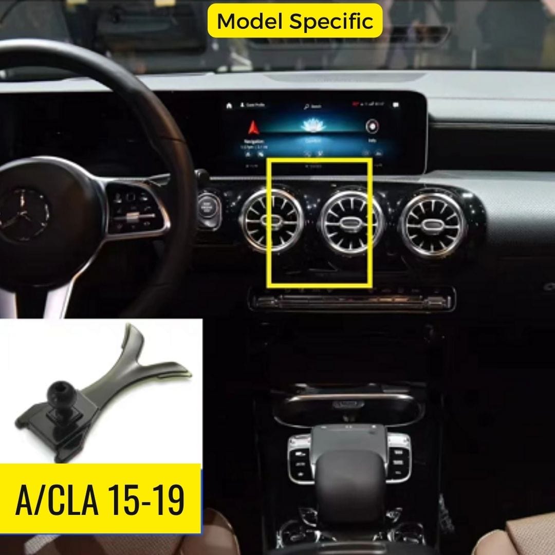 Wireless Charging Phone Mount for Mercedes